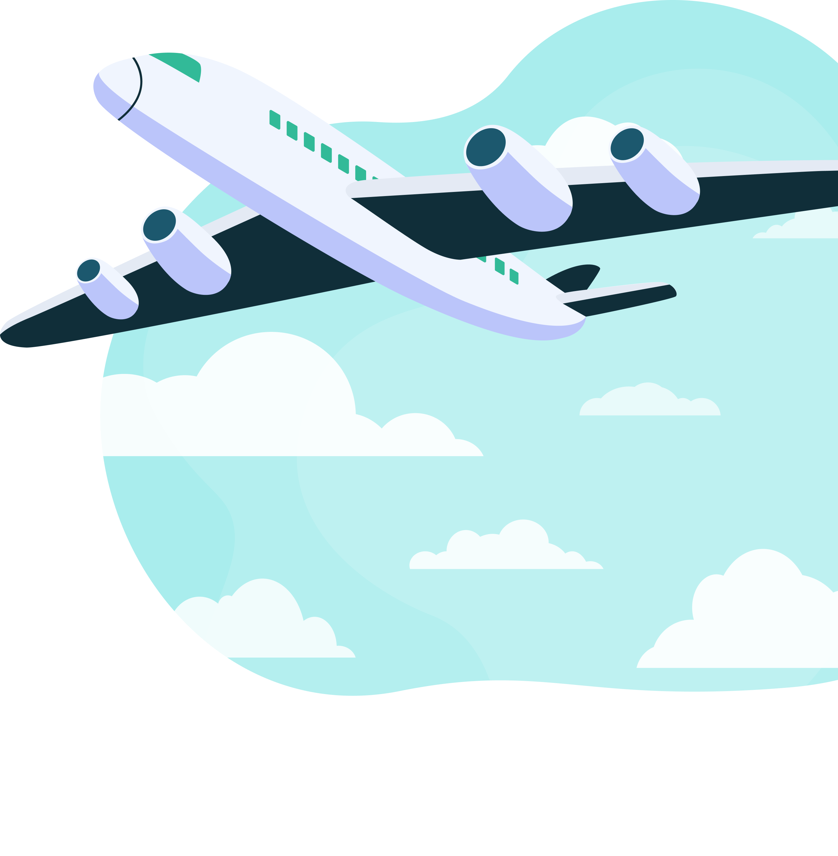 Doctor on Board Program - Airplane Illustration